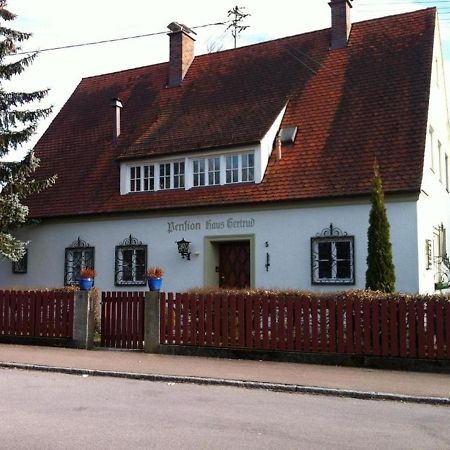 Pension Haus Gertrud Donauwörth エクステリア 写真